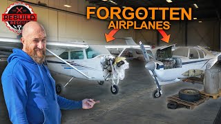 Rescuing two Forgotten Airplanes Cessna 172 Bonanza K35 [upl. by Mushro124]