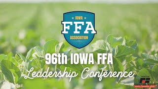 2024 First General Session  96th Iowa FFA State Leadership Conference [upl. by Ttam681]