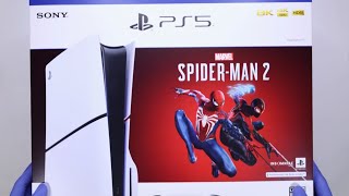 Sony PS5 Slim Unboxing  ASMR [upl. by Joan]