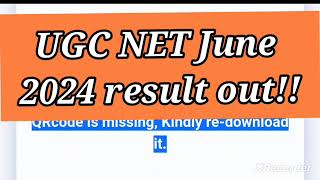 UGC net exam result வந்தாச்சு [upl. by Fraze603]