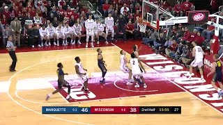 Happ Steal and Bucket vs Marquette [upl. by Ner887]