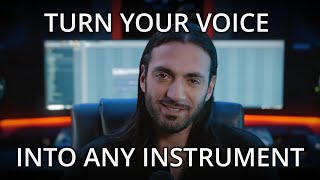 Turn Your Voice Into Any Instrument with AI Tutorial [upl. by Eelarbed]