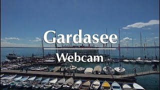 Webcam Bardolino  Geschäftiges Treiben am Hafen [upl. by Courtland]