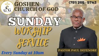 11242024  10am Sunday Worship Service  Goshen Church of God [upl. by Meli]