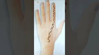 S alphabet beautiful and simple mehandi design mehndi hennadesign viralvideoyoutubeshorts [upl. by Kentiga956]