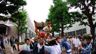 20140525 第六回 あきしま郷土芸能まつり：東中神睦会神輿渡御 [upl. by Patti378]