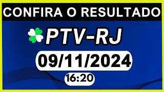 RESULTADO JB  PTVRJ e LOOKGO 1620  09112024 [upl. by Elsy]