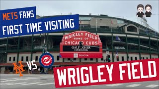 Our First Time In Wrigley Field  Chicago [upl. by Bertie]