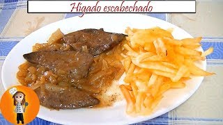 Hígado encebollado  Receta de Cocina en Familia [upl. by Peih]