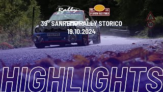 CIRAS  39° Sanremo Rally Storico  Highlights Day 1 [upl. by Epolenep49]