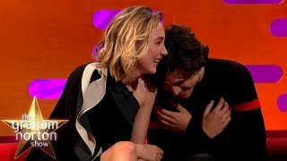 Timothée Chalamet Can’t Handle Saoirse Ronan’s Shrek Impression  The Graham Norton Show [upl. by Initsed72]