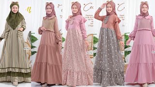 BAJU ANAK GAMIS TERBARU 2022 BAJU GAMIS ANAK PEREMPUAN 91112 TAHUN GAMIS MODEL SEKARANG [upl. by Godfry]