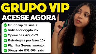 ðŸ’œ ACESSO GRATUITO AO GRUPO VIP DE SINAIS  INDICADOR CRYPTO IDX ðŸ’œ [upl. by Wayolle]