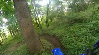 GNARLIEST SINGLE TRACK in MICHIGAN [upl. by Gettings]