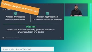 End User Computing Innovation Day Amazon WorkSpaces Web 101 [upl. by Isadore720]