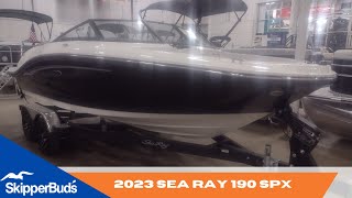 2023 Sea Ray 190 SPX Bowrider Tour SkipperBuds [upl. by Nealon291]