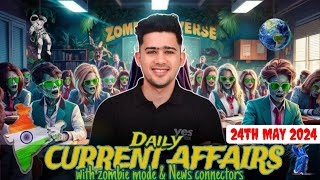 24th May Current Affairs  Daily Current Affairs  Government Exams Current Affairs  Kush Sir [upl. by Neelyam]