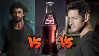 Vijay Devarakonda Vs Mahesh Babu Thumbs Up Ad  TFPC [upl. by Esme601]