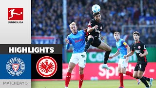 Frankfurt On A Roll  Holstein Kiel  Eintracht Frankfurt 24  Highlights  Matchday 5 – BULI [upl. by Mathis]