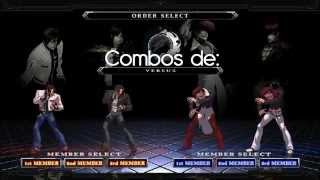 KOF XIII MUGEN Combos EX Kyo  Kyo  EX Iori  Iori  Link de Descarga [upl. by Willamina]