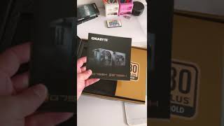 PSU GIGABYTE G750H GOLD  unboxing shorts [upl. by Taimi489]