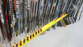 MY HOCKEY STICK COLLECTION [upl. by Uriiah702]