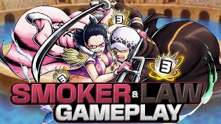 Boost 3 Smoker Chambres amp Dressrosa Law Gameplay  One Piece Bounty Rush [upl. by Fara775]