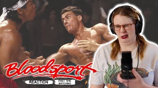 BLOODSPORT 1988 MOVIE REACTION AND REVIEW FIRST TIME WATCHING [upl. by Eolcin]