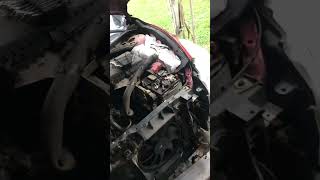 Radiator replacement 2015 Nissan Altima [upl. by Eirb915]