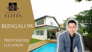 Rare Sale Hilltop Bungalow Nestled in the Coveted Enclave of Oei Tiong Ham Park [upl. by Eusebio]