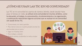 Proyecto Integrador Las TIC en la sociedad [upl. by Naples635]