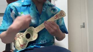 12th street rag  ukulele solo [upl. by Ardnasela]