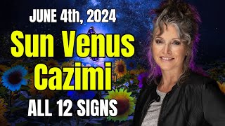 Beauty amp Pleasure Venus Sun Cazimi All 12 Signs [upl. by Elyr]