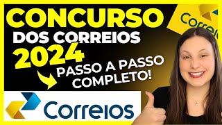 3500 MIL VAGAS pra ganhar R8000  Como se Inscrever no Concurso dos Correios  PASSO A PASSO [upl. by Fabian]