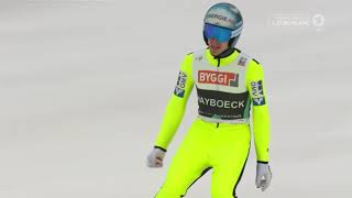 Skifliegen Vikersund 2017 Michael Hayboeck 2415m FULL HD [upl. by Pelmas256]