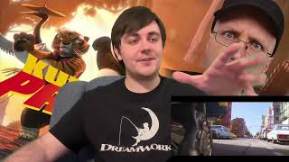 Reaction Video Kung Fu Panda Movies  Nostalgia Critic ChannelAwesome [upl. by Kimmie]