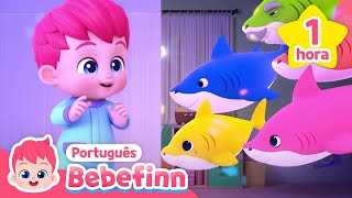 Bebê Tubarão Meu Melhor Amigo🦈  Doo doo doo   Completo  Bebefinn em PortuguêsCanções Infantis [upl. by Anak]