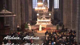 Alleluia  Messe du Peuple de Dieu avec paroles [upl. by Enaled]