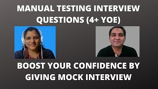 Manual Testing Interview Questions and Answers  Manual Testing Mock Interview [upl. by Moreville]