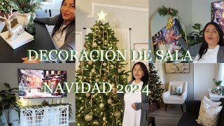 DECORACIÓN DE SALA NAVIDAD 🎄 2024 [upl. by Anitsej]