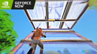 Best Geforce Now Fortnite Settings in 2023 25mpbs200mbps Performance Mode Tutorial  FPS Boost [upl. by Aicilec]