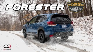 Subaru Forester Wilderness climbs like a goat even on ice [upl. by Ashti]