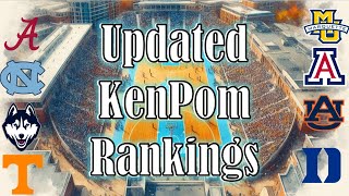 March Madness Predictions w Kenpom Rankings  NCAA College Basketball Picks and Predictions [upl. by Hausner]