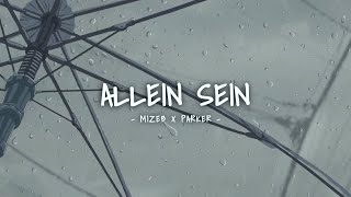 MiZeb X Parker  ALLEIN SEIN prod by COBRA [upl. by Zurc]