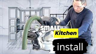 FITTING SMALL KITCHEN HOW TO [upl. by April535]