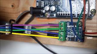 L9110  Stepper Motor  Arduino [upl. by Elkcim]