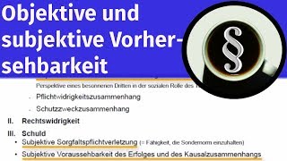 Objektive und subjektive Vorhersehbarkeit [upl. by Lin]