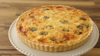 Spinach and cheese Quiche Recipe [upl. by Arul]