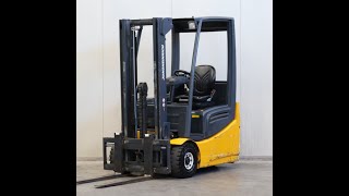 Jungheinrich EFG 213 2012 electric forklift truck lifting capacity 1300 kg lifting height 3 m [upl. by Luisa285]