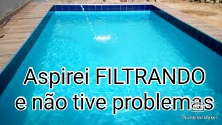 Aspirei FILTRANDO e não tive problemas [upl. by Whitten973]